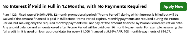 GreenSky small print